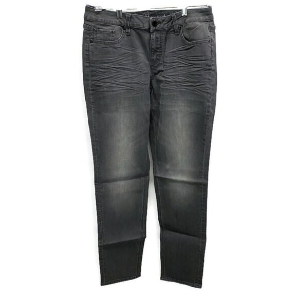 New York & Company Denim - New York & Company Light Gray Mid-Rise Jeans